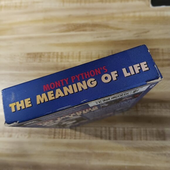 Monty Python's the Meaning of Life 1983 VHS Terry Gilliam Jones VTG  MCA British - Picture 4 of 6